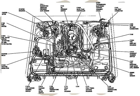 2002 7.3 power distribution box|7.3 liter diesel wiring diagram.